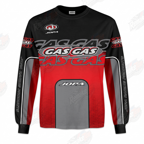 Gas Gas Jopa vintage VMX racing jersey - product view