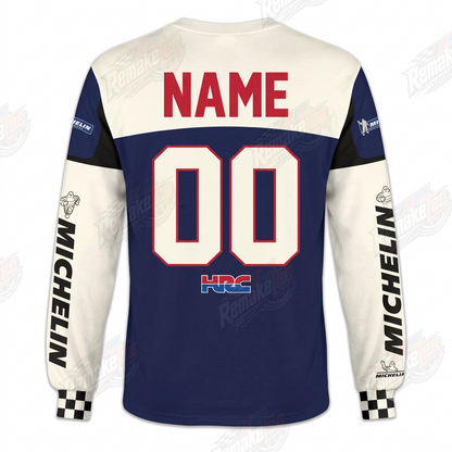HRC Honda Racing Silver Master Repsol vintage VMX racing jersey - alternate product view