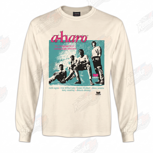 Haro No Rampage Tour vintage BMX racing jersey - product view