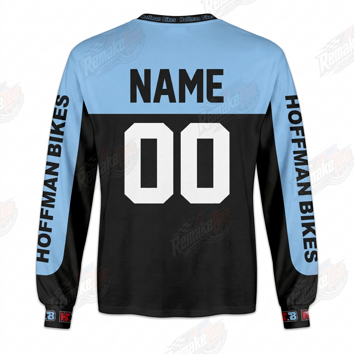 Hoffman Bikes vintage BMX racing jersey - back product view
