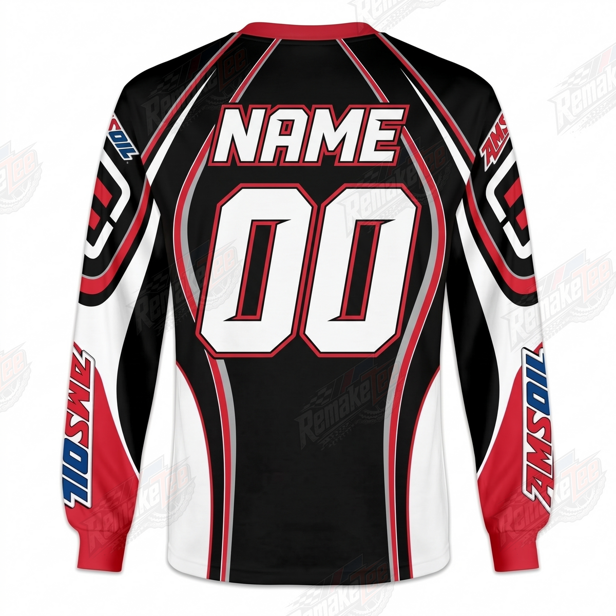 Honda AMSOIL Chaparral vintage VMX racing jersey - alternate product view