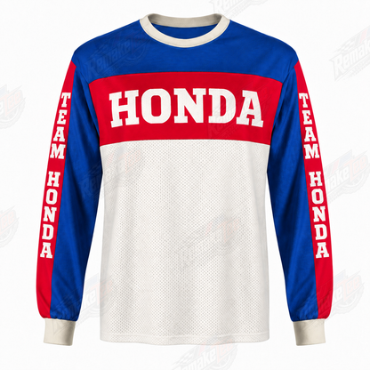 Honda #1432 vintage VMX racing jersey - product view