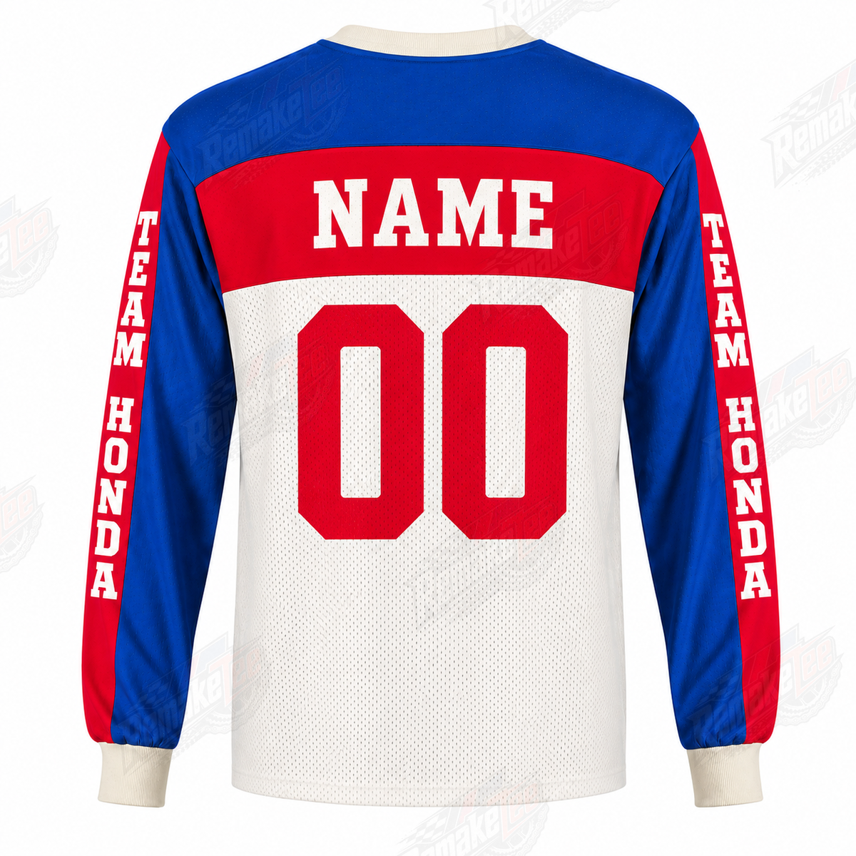 Honda #1432 vintage VMX racing jersey - alternate product view