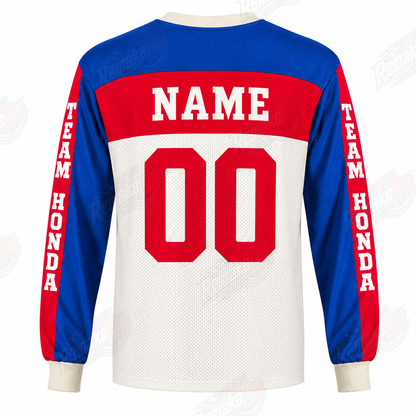 Honda #1432 vintage VMX racing jersey - alternate product view
