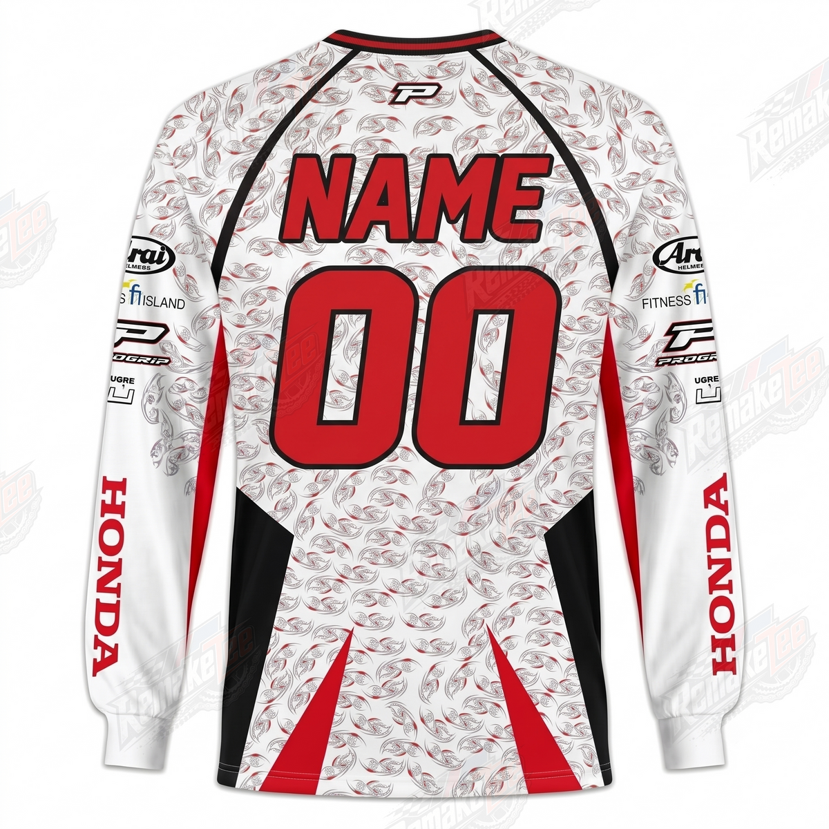 Honda Progrip Arai vintage VMX racing jersey - alternate product view