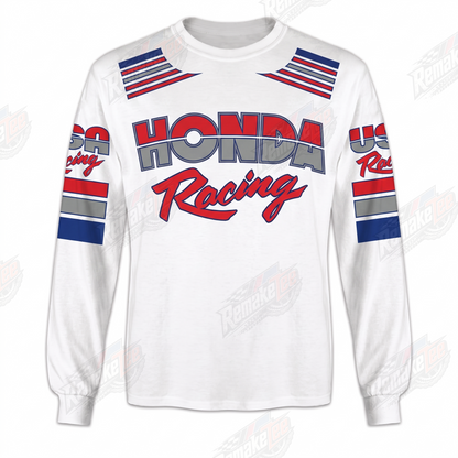 Honda Racing vintage VMX racing jersey - front product view