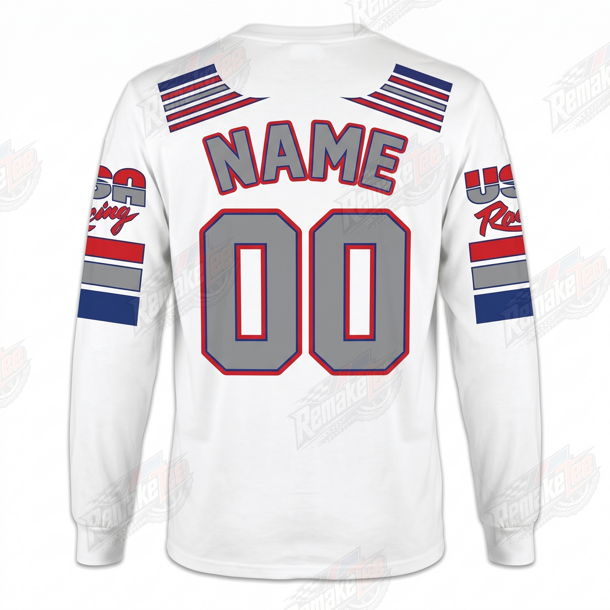 Honda Racing vintage VMX racing jersey - back product view