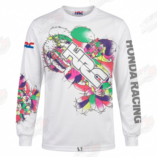 Honda Racing HRC Graffiti vintage VMX racing jersey - product view