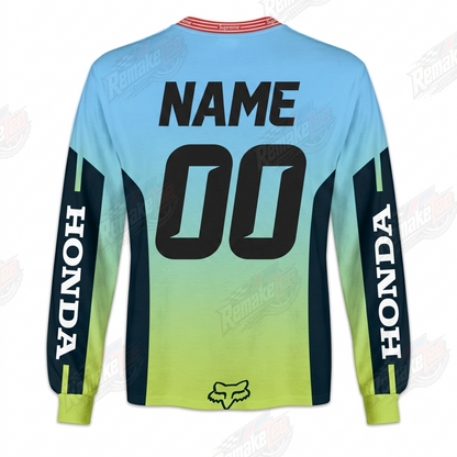 Honda Supreme #1458 vintage VMX racing jersey - alternate product view