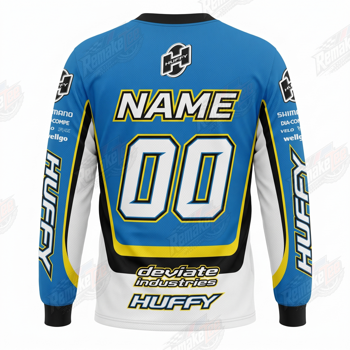 Huffy Deviate Industries vintage BMX racing jersey - alternate product view