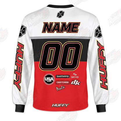 Huffy USA Factory Racing vintage BMX racing jersey - alternate product view