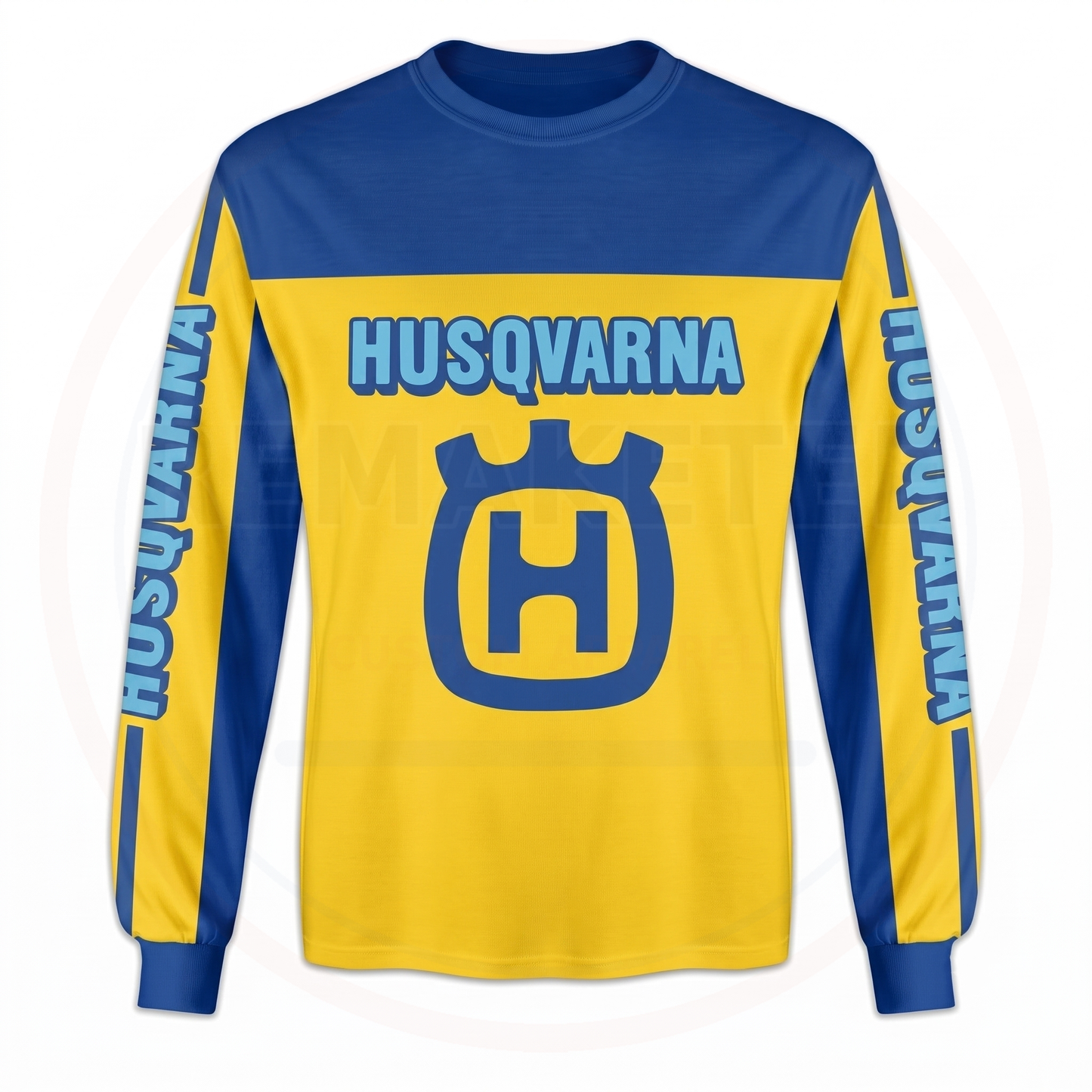 RemakeTee Husqvarna Custom Vintage Retro VMX Racing Jersey 1294