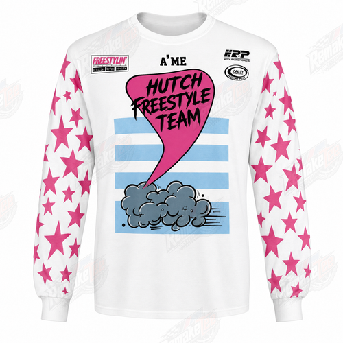 Hutch vintage BMX racing jersey design #1097 - product view