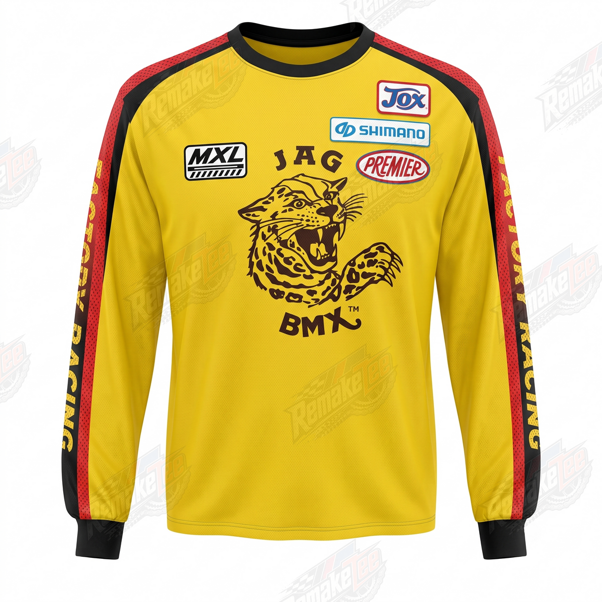 JAG BMX Tiger vintage racing jersey - product view