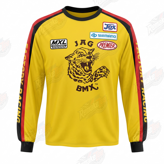 JAG BMX Tiger vintage racing jersey - product view