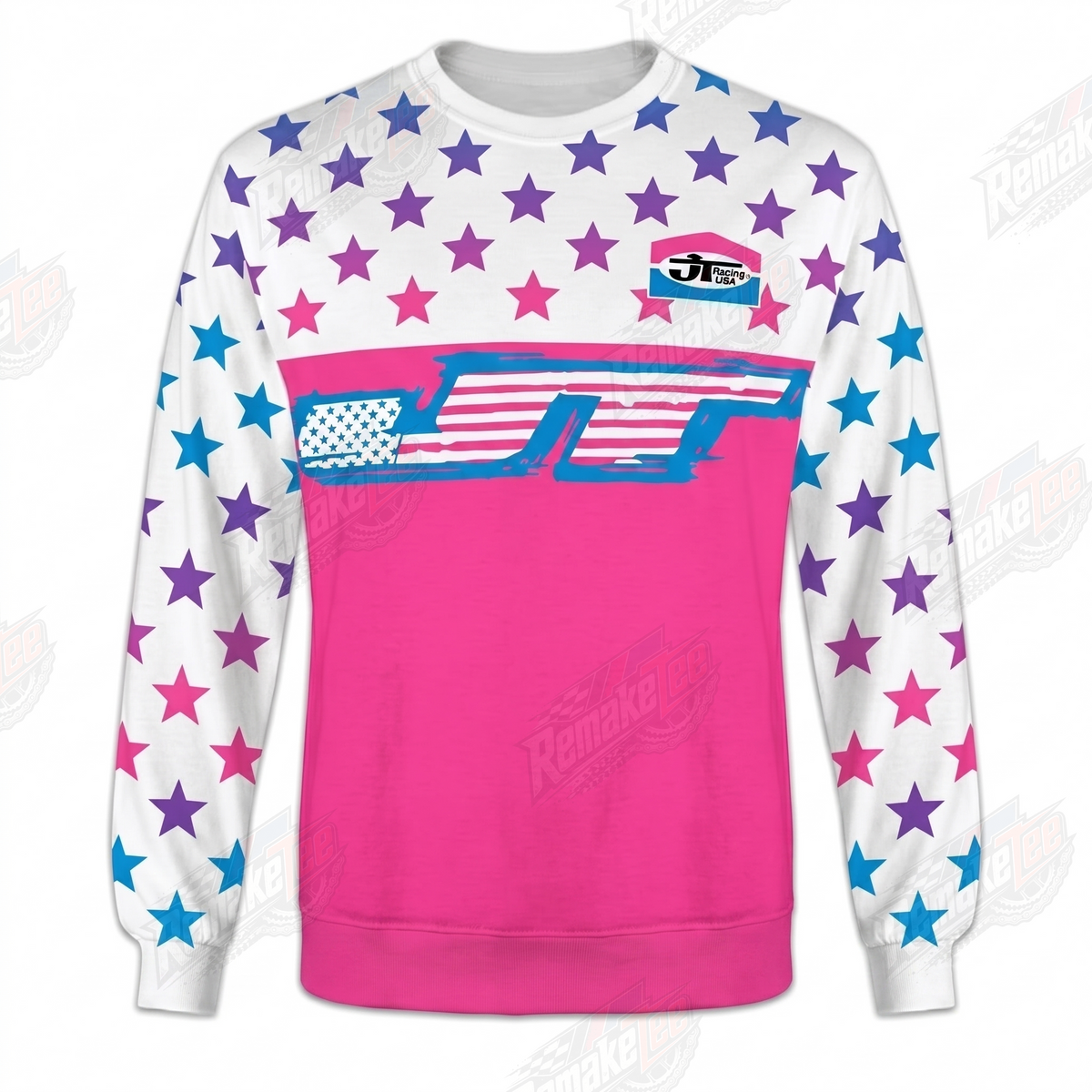 JT Racing vintage BMX racing jersey - product view