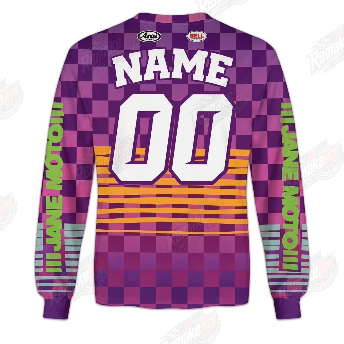 Jane Moto Brooklyn vintage VMX racing jersey - alternate product view