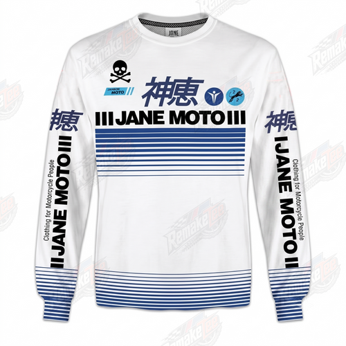 Jane Moto vintage VMX racing jersey - product view