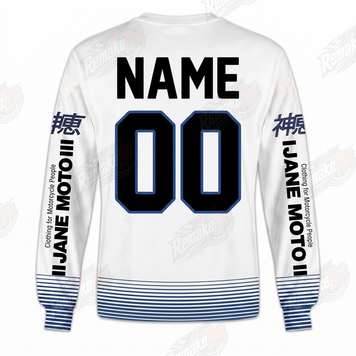 Jane Moto vintage VMX racing jersey - alternate product view