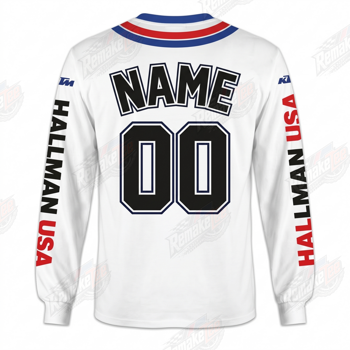 KTM Austria Hallman USA vintage VMX racing jersey - alternate product view