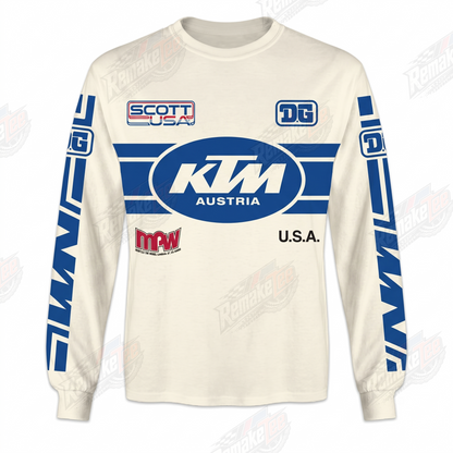KTM Austria Scott USA vintage VMX racing jersey - product view