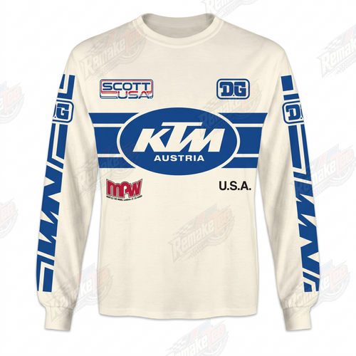 KTM Austria Scott USA vintage VMX racing jersey - product view