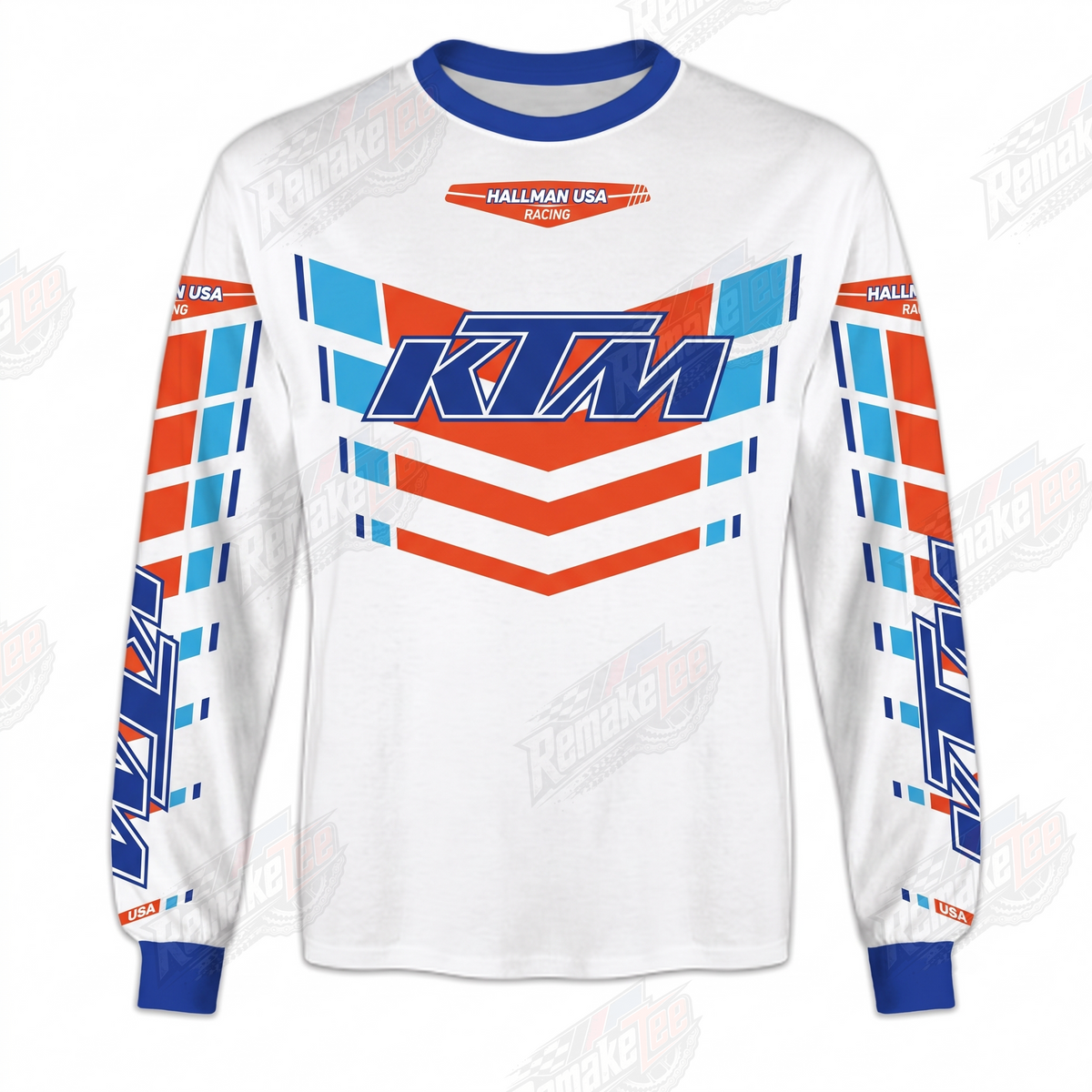 KTM Hallman USA Racing vintage VMX racing jersey - product view
