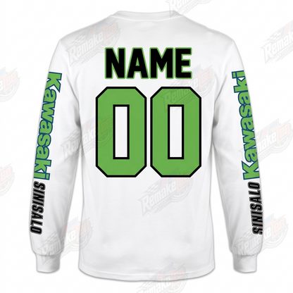 Kawasaki Sinisalo vintage VMX racing jersey - alternate product view
