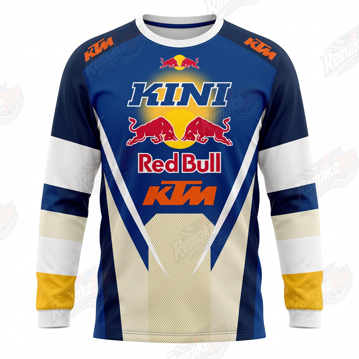 Kini Red Bull KTM vintage VMX racing jersey - product view