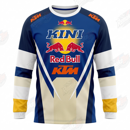 Kini Red Bull KTM vintage VMX racing jersey - product view