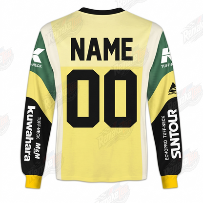 Kuwahara Co Factory vintage BMX racing jersey - alternate product view