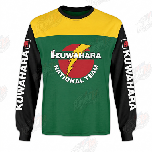 Kuwahara National Team vintage BMX racing jersey - product view