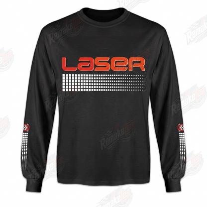 Laser BMX vintage racing jersey - product view