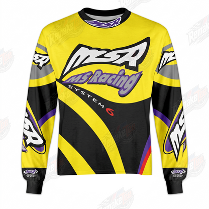 M2R MS Racing System 6 vintage VMX racing jersey - product view
