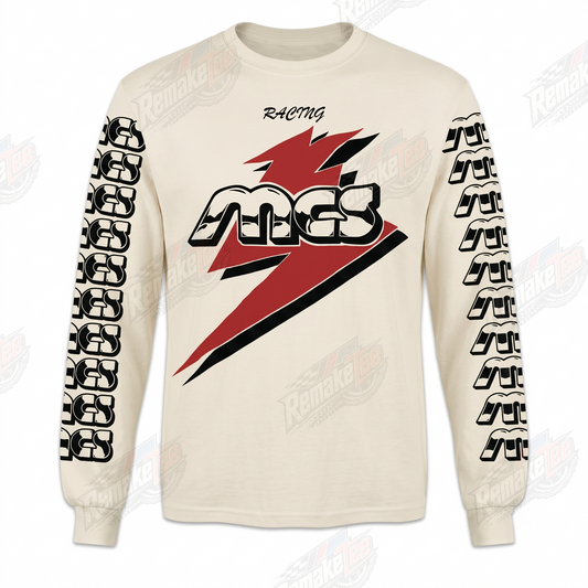 MCS Lightning Racing vintage BMX racing jersey - product view