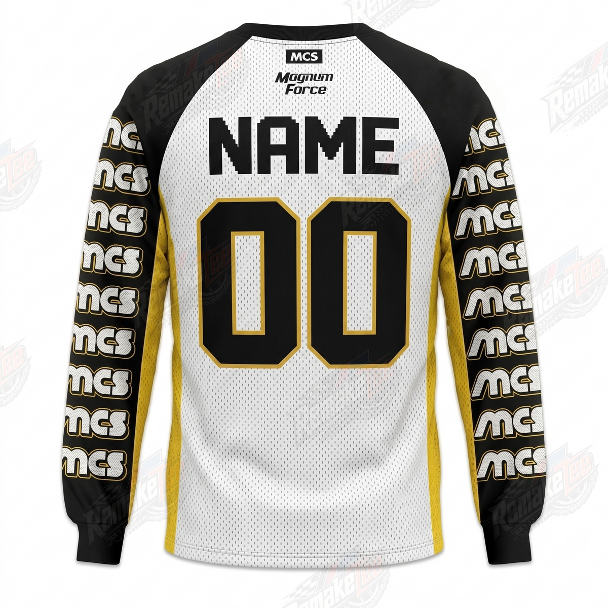 MCS Magnum Force vintage BMX racing jersey - alternate product view