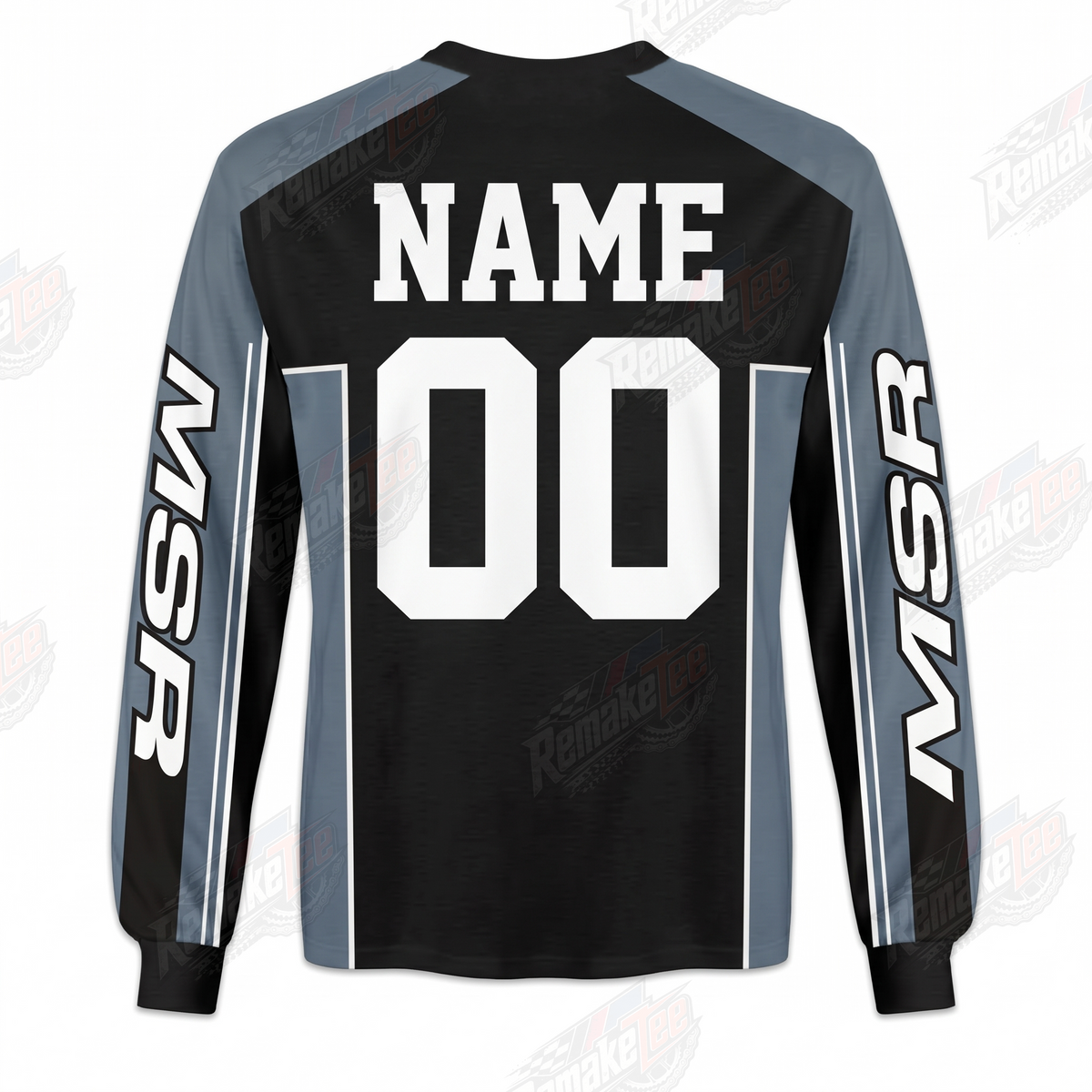 MSR Squeak System 6 vintage VMX racing jersey - back product view