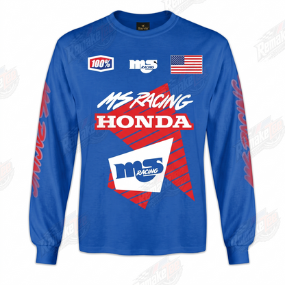 MS Racing Honda vintage VMX racing jersey - product view