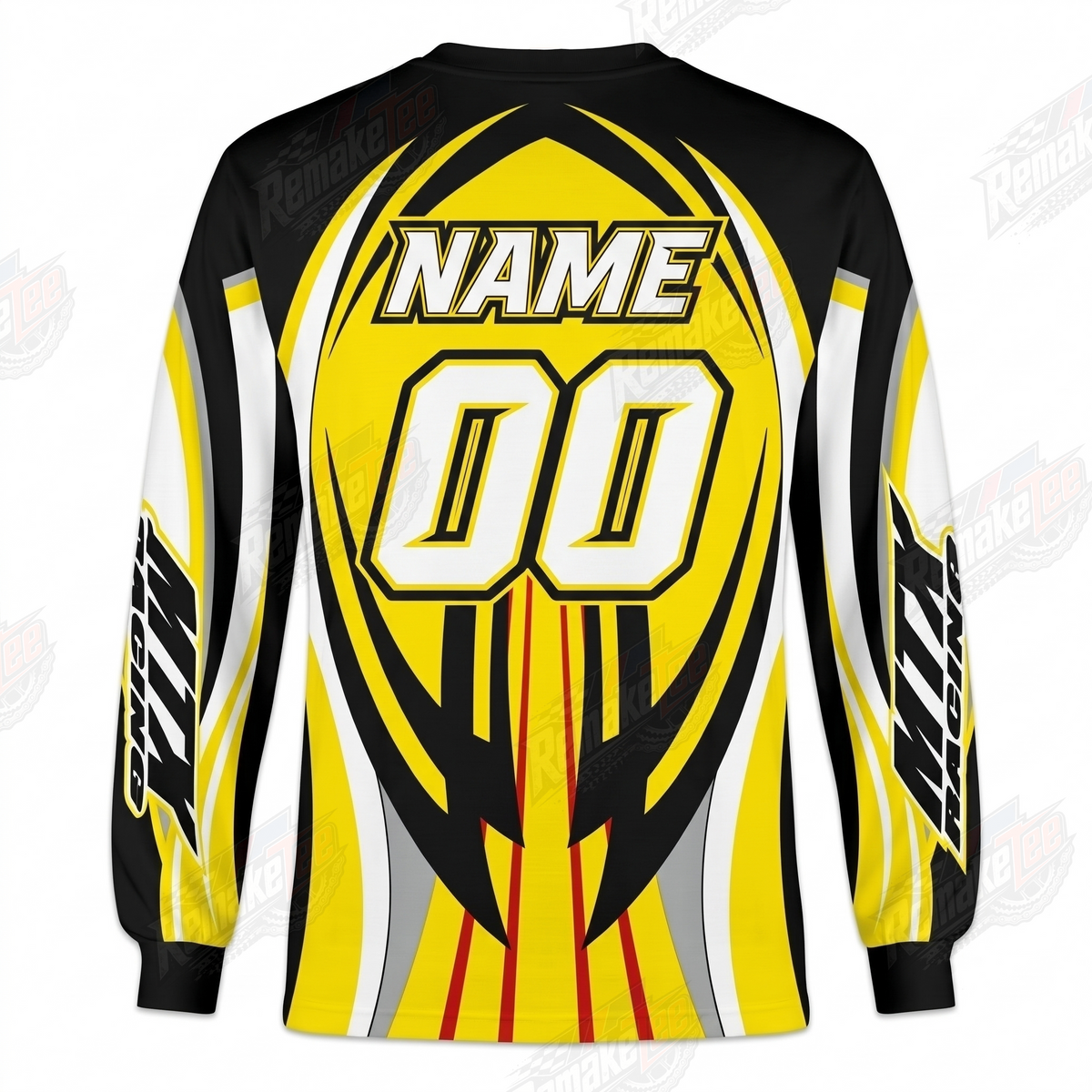 MTX Racing vintage VMX racing jersey - back product view