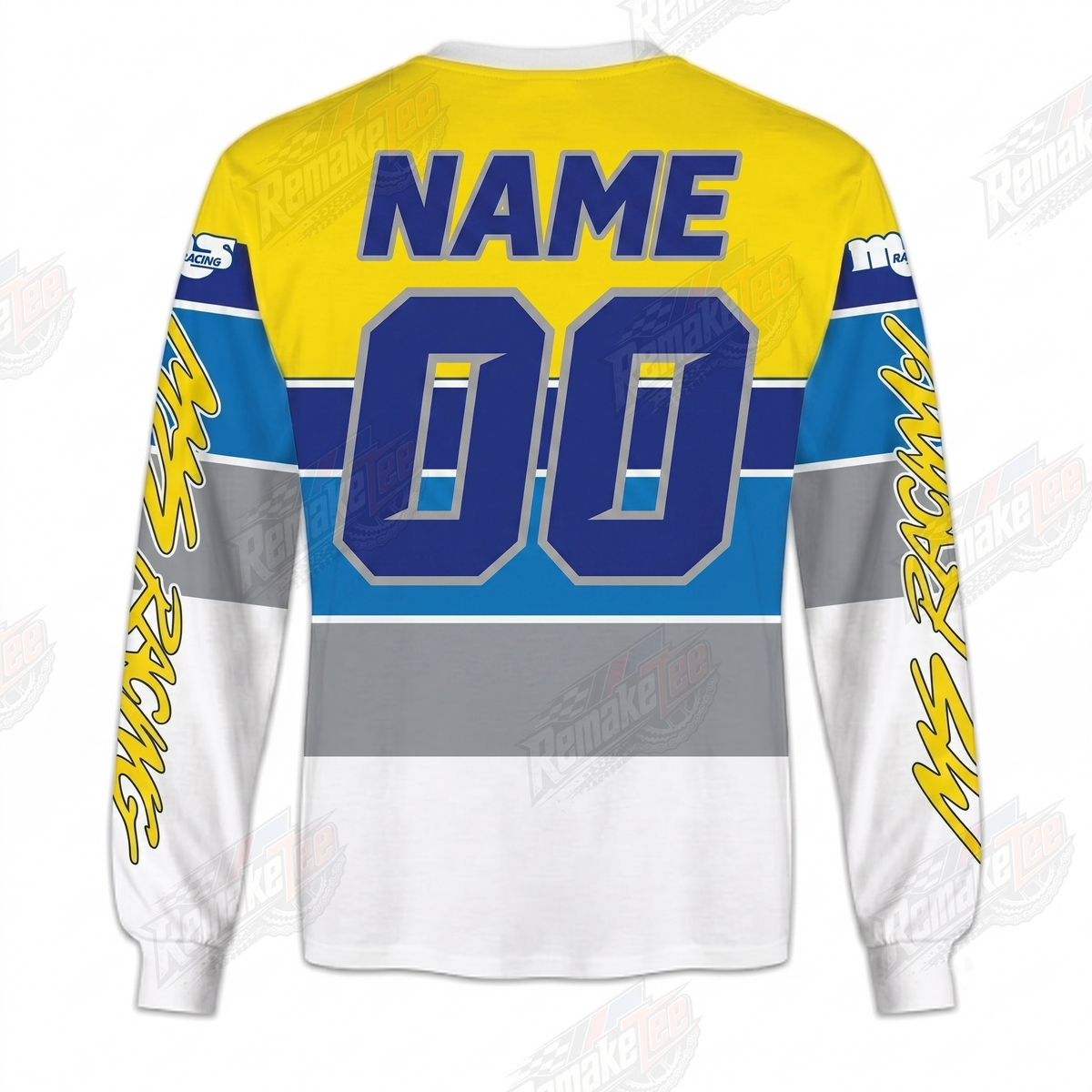 MXS Racing Suzuki vintage VMX racing jersey - alternate product view