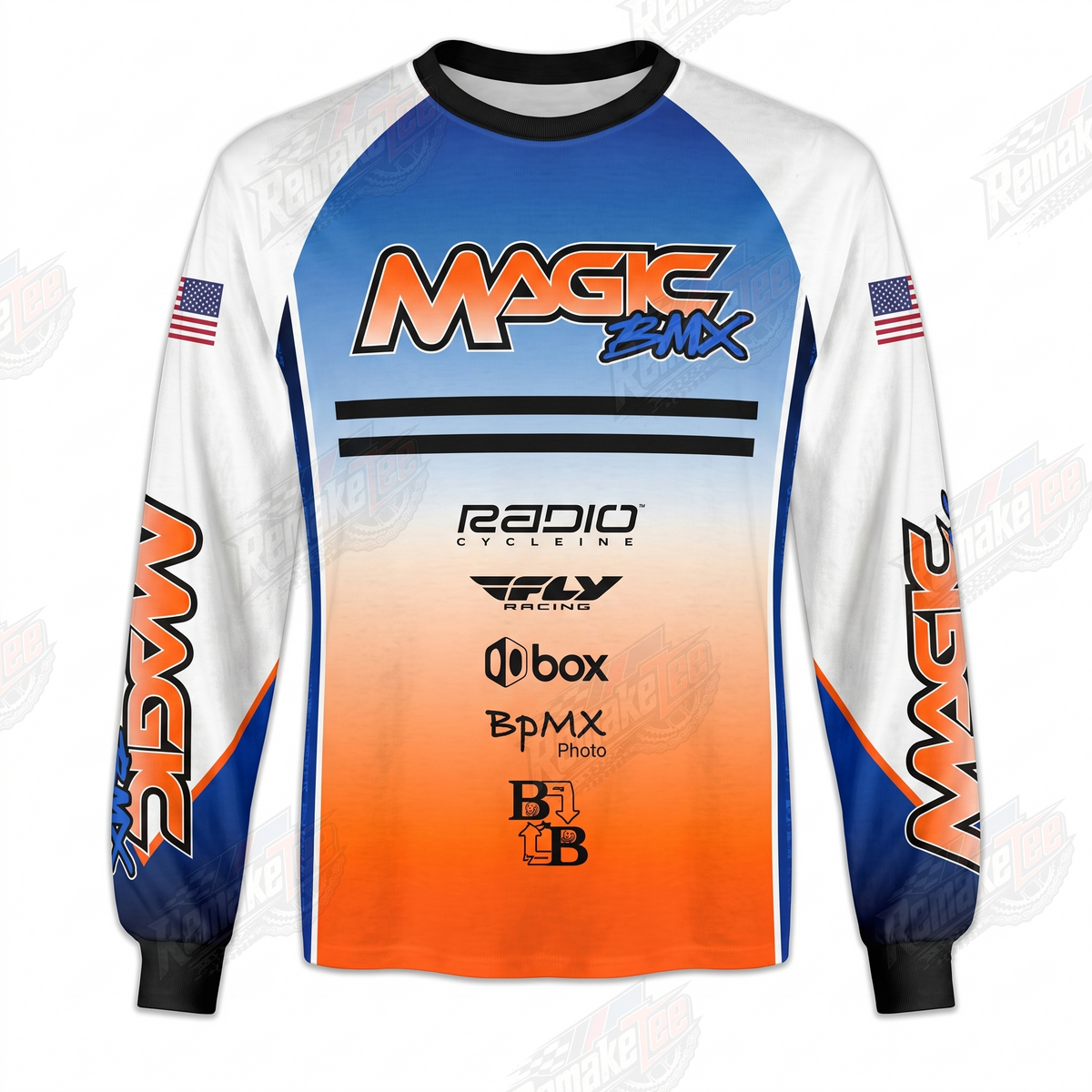 Magic BMX vintage racing jersey - product view