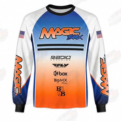 Magic BMX vintage racing jersey - product view