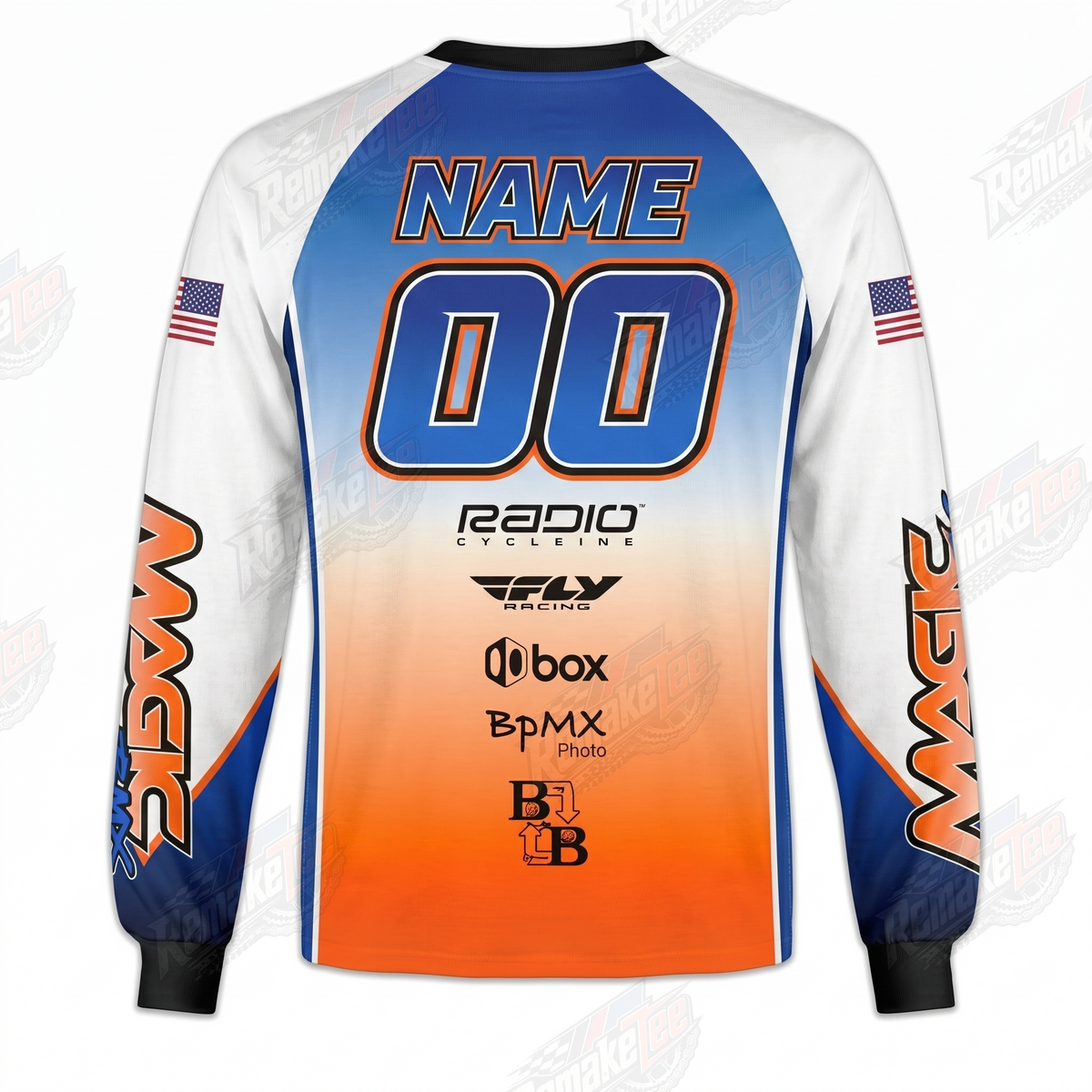 Magic BMX vintage racing jersey - alternate product view