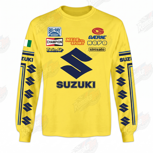 Mele & Co Sport Suzuki vintage VMX racing jersey - product view