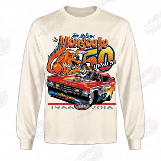 Mongoose 50 Years 1966-2016 vintage BMX racing jersey - product view