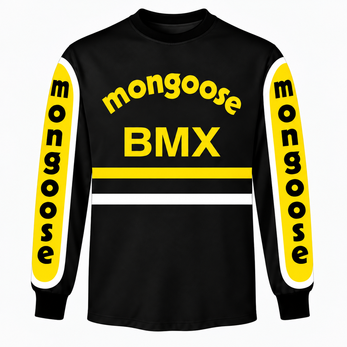 RemakeTee Mongoose Factory Team Custom Vintage Retro BMX Racing Jersey 1449