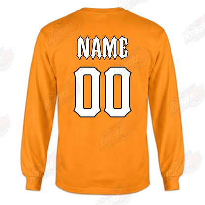 Mongoose Winged Logo Orange vintage BMX racing jersey - alternate product view