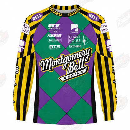 Montgomery Bell Racing vintage BMX racing jersey - product view
