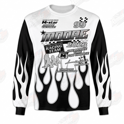 Moore Racing Team 2023 vintage VMX racing jersey - product view