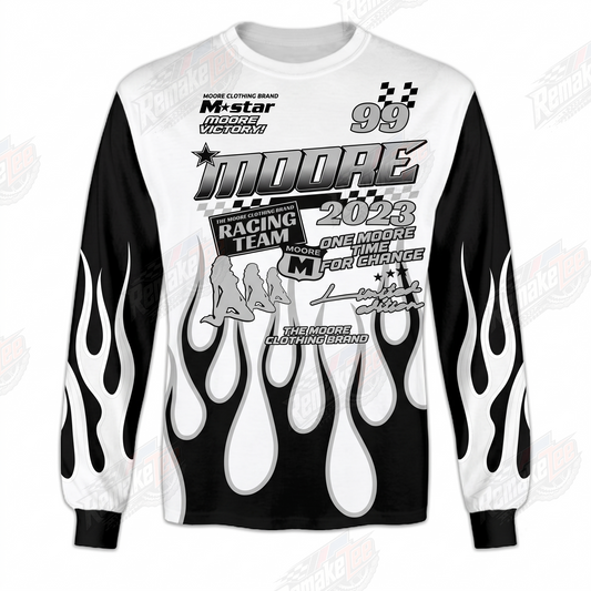 Moore Racing Team 2023 vintage VMX racing jersey - product view
